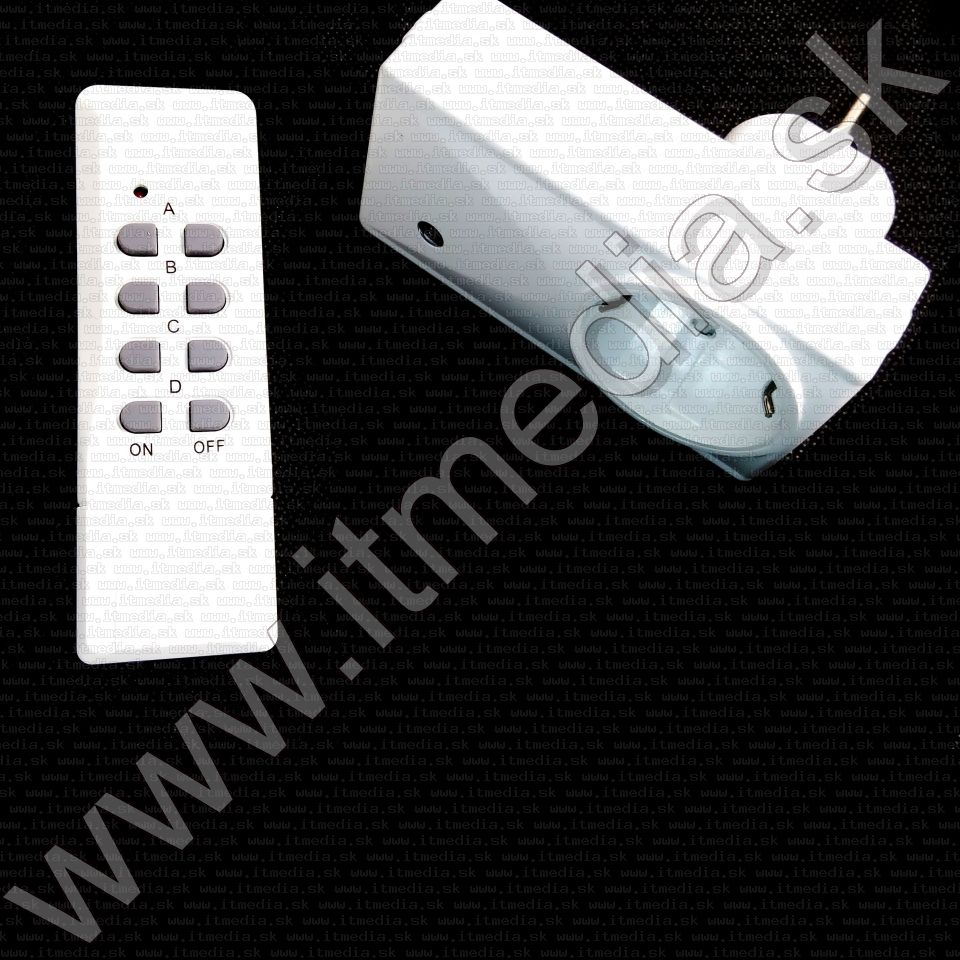 Image of Heitech Rádió Távirányítású konnektor 3db/csomag (IT11742)